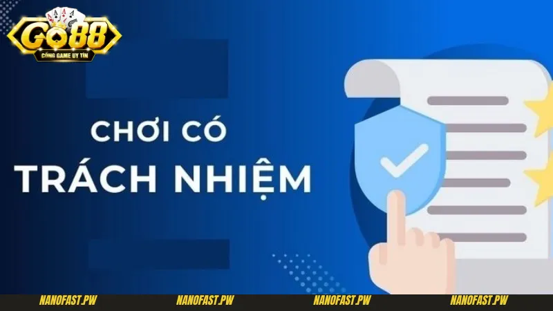 Chơi Có Trách Nhiệm Go88 – Tuân Thủ Quy Định Tại Cổng Game 3 Chơi có trách nhiệm dành cho thành viên khi cá cược